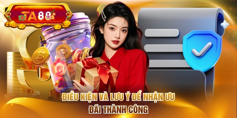 Điều kiện và lưu ý để nhận ưu đãi thành công